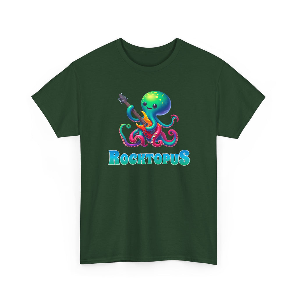 Rocktopus T-Shirt — Cute Octopus Playing Guitar Graphic Tee