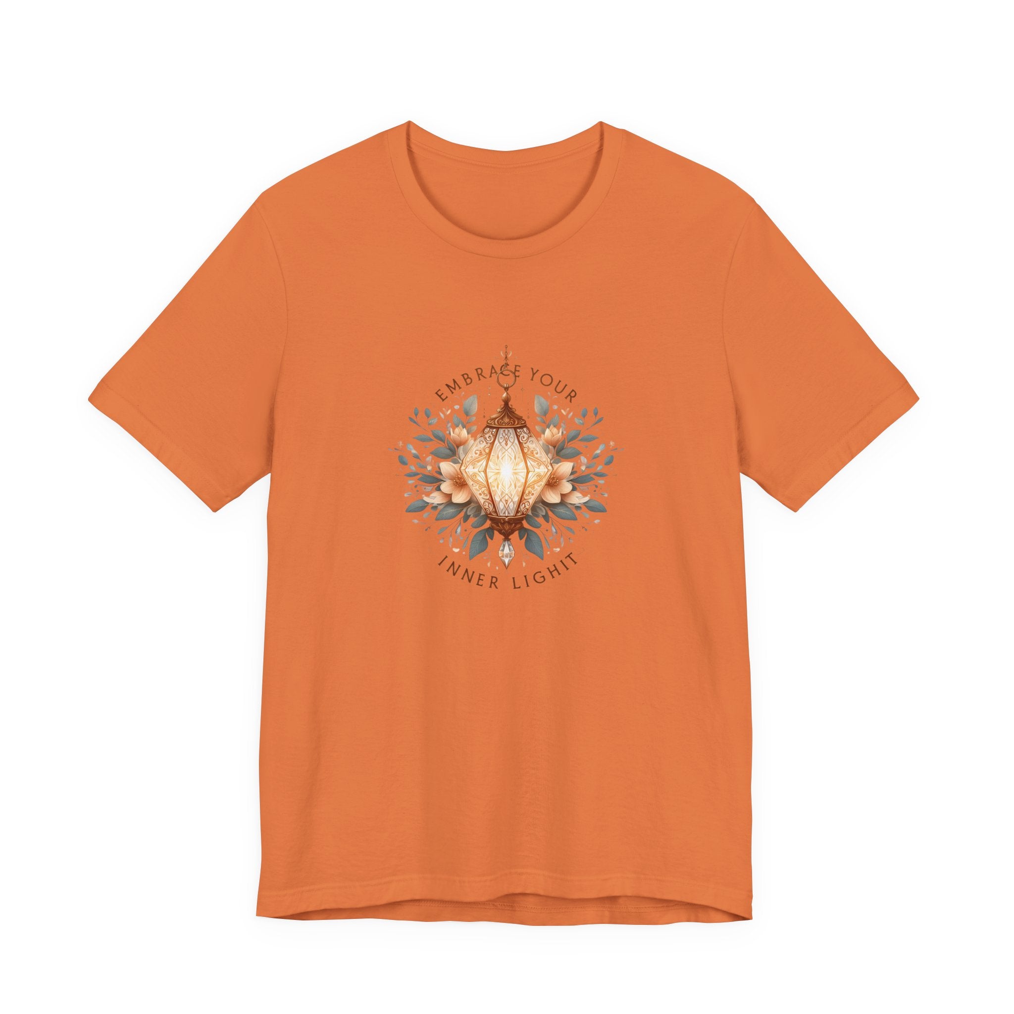 Lotus Lantern Tee — Embrace Your Inner Light Short Sleeve Shirt