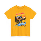 Cycling T-Shirt — "I'd Rather Be Riding" Graphic Tee