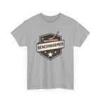 Gray t-shirt with 'Professional Benchwarmer' graphic on a white background