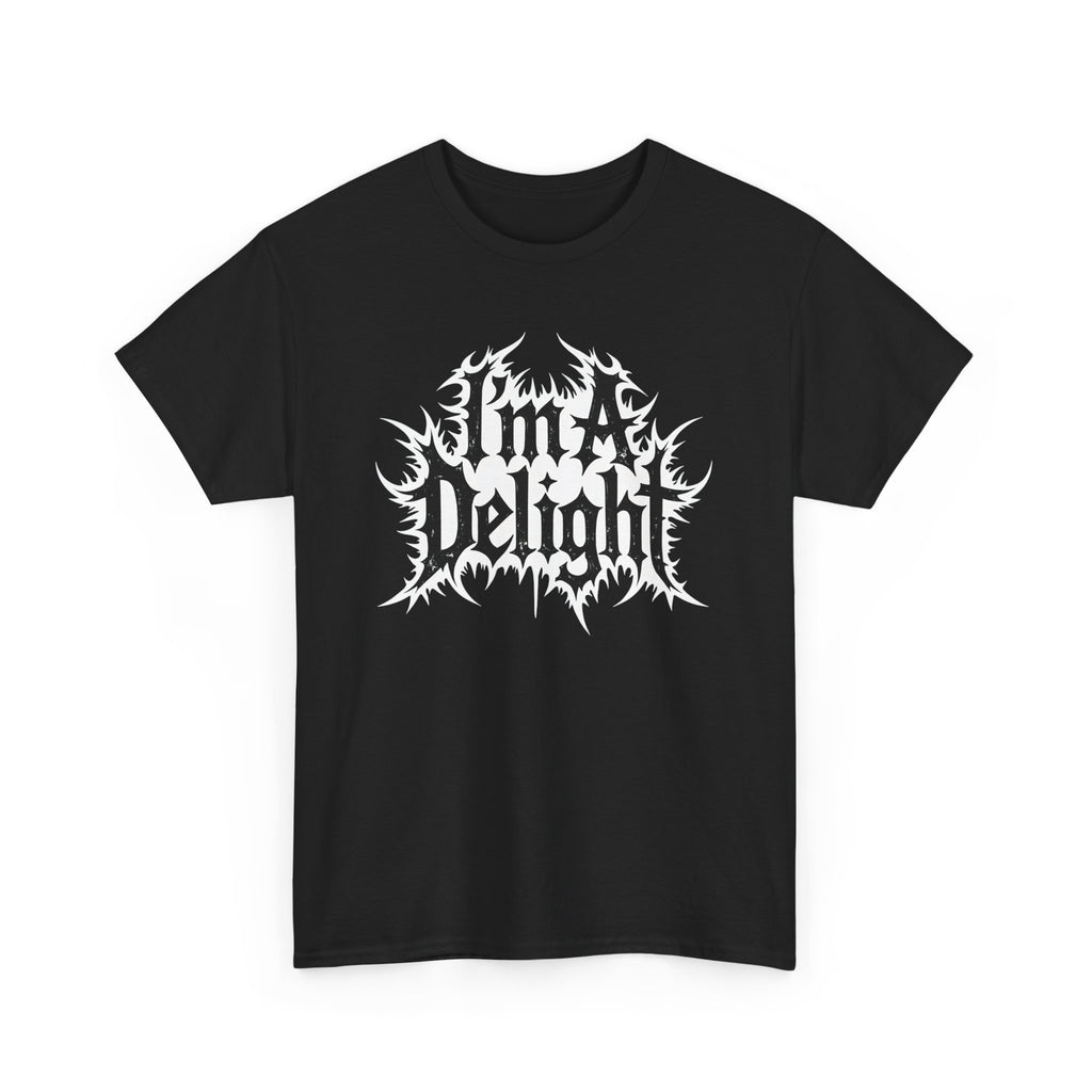 Gothic "I'm A Delight" Graphic Tee