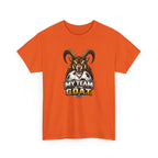 Goat Ibex Soccer Tee — "My Team Is the GOAT" Sports Fan T-Shirt