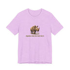 Elephant Rhino Graphic Tee — "elephino what the heck this is" Funny Wildlife T-Shirt
