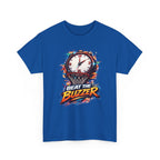 Beat the Buzzer Basketball T-Shirt — Sporty Countdown Graphic Tee