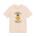 Pineapple Inspirational Tee – "Be Like a Pineapple: Stand Tall, Wear a Crown, Be Sweet Inside"