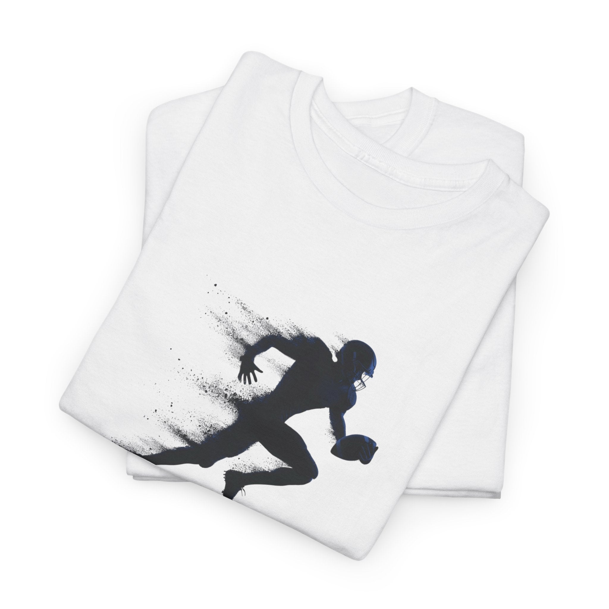 Football Silhouette T‑Shirt — American Football Athletic Graphic Tee