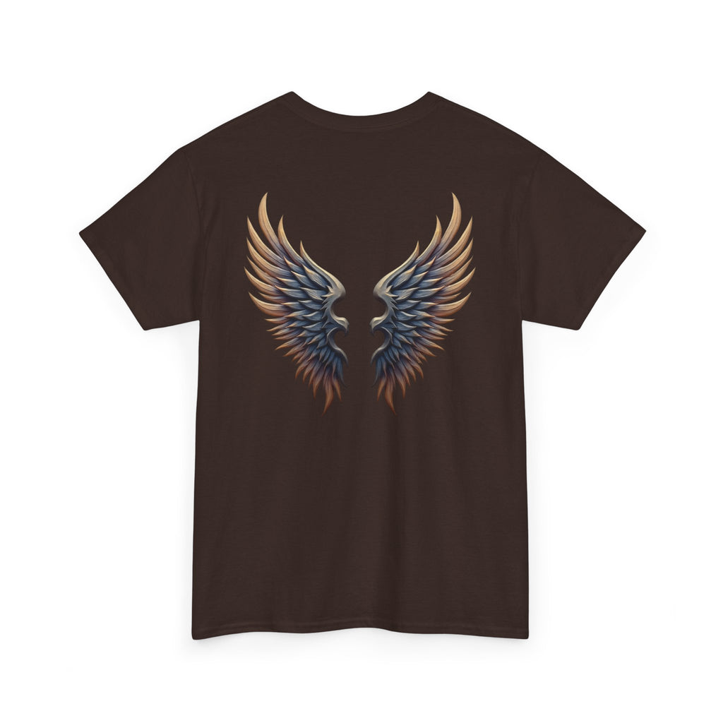 Wings Not Chains Wing T‑Shirt — Angel Wings Graphic Tee