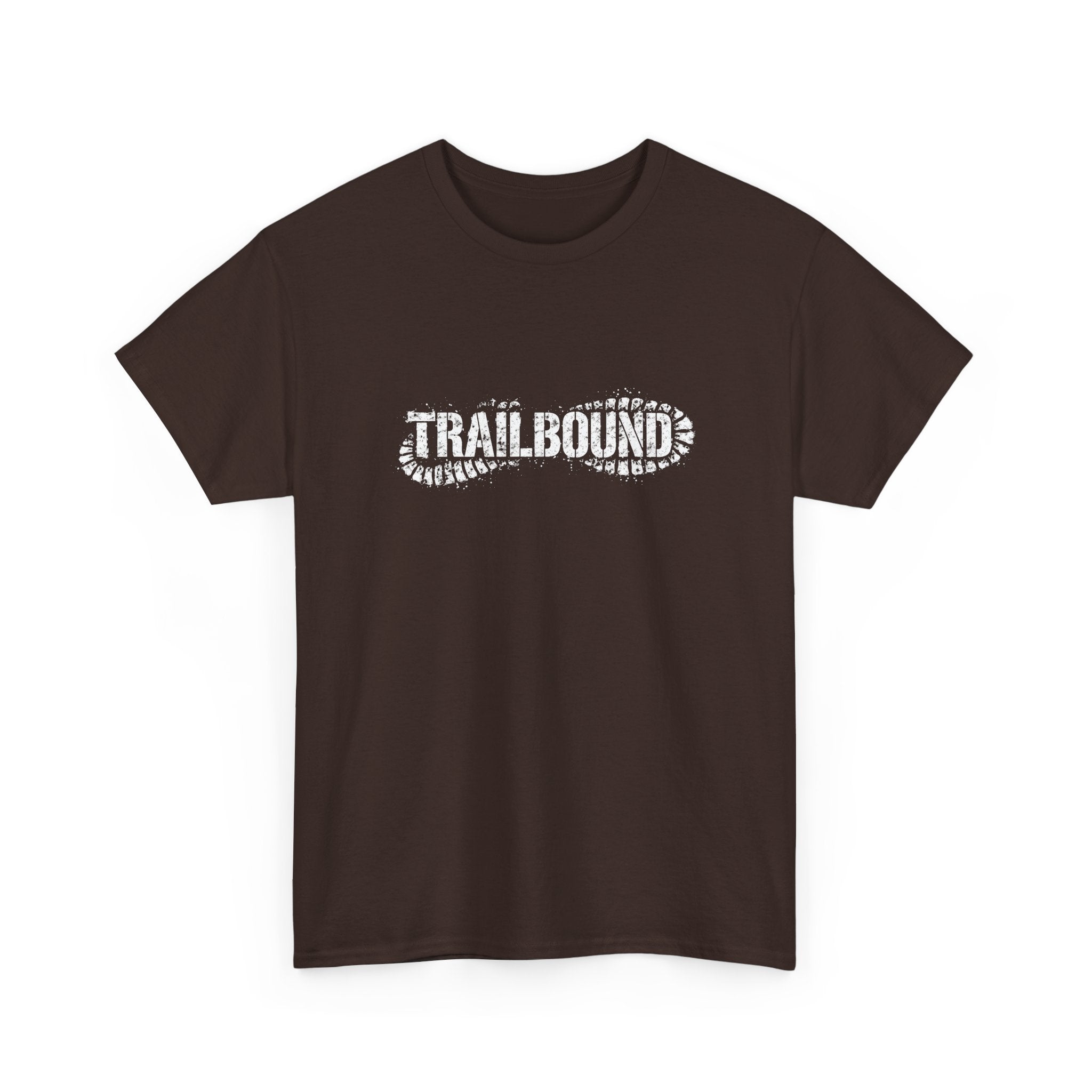 Trailbound T-Shirt — Outdoor Hiking Tee with Bootprint Logo