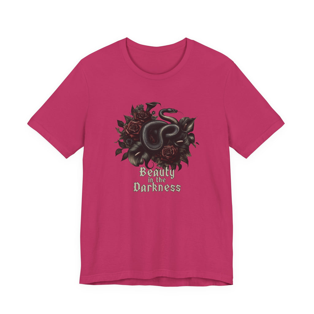 Snake Floral T-Shirt — Beauty in the Darkness Graphic Tee