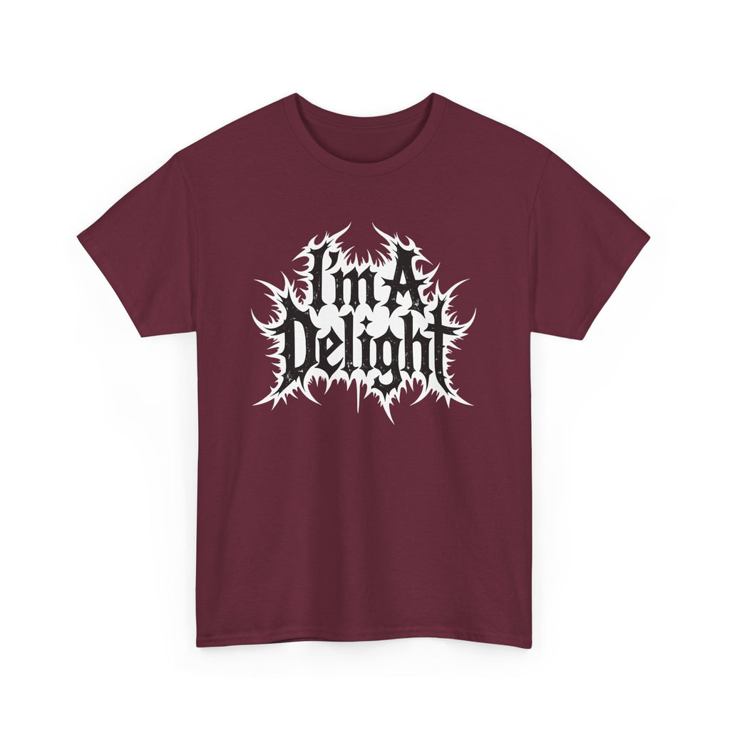 Gothic "I'm A Delight" Graphic Tee