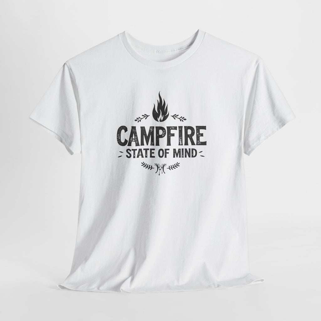 Campfire State of Mind T-Shirt — Outdoor Camping Tee