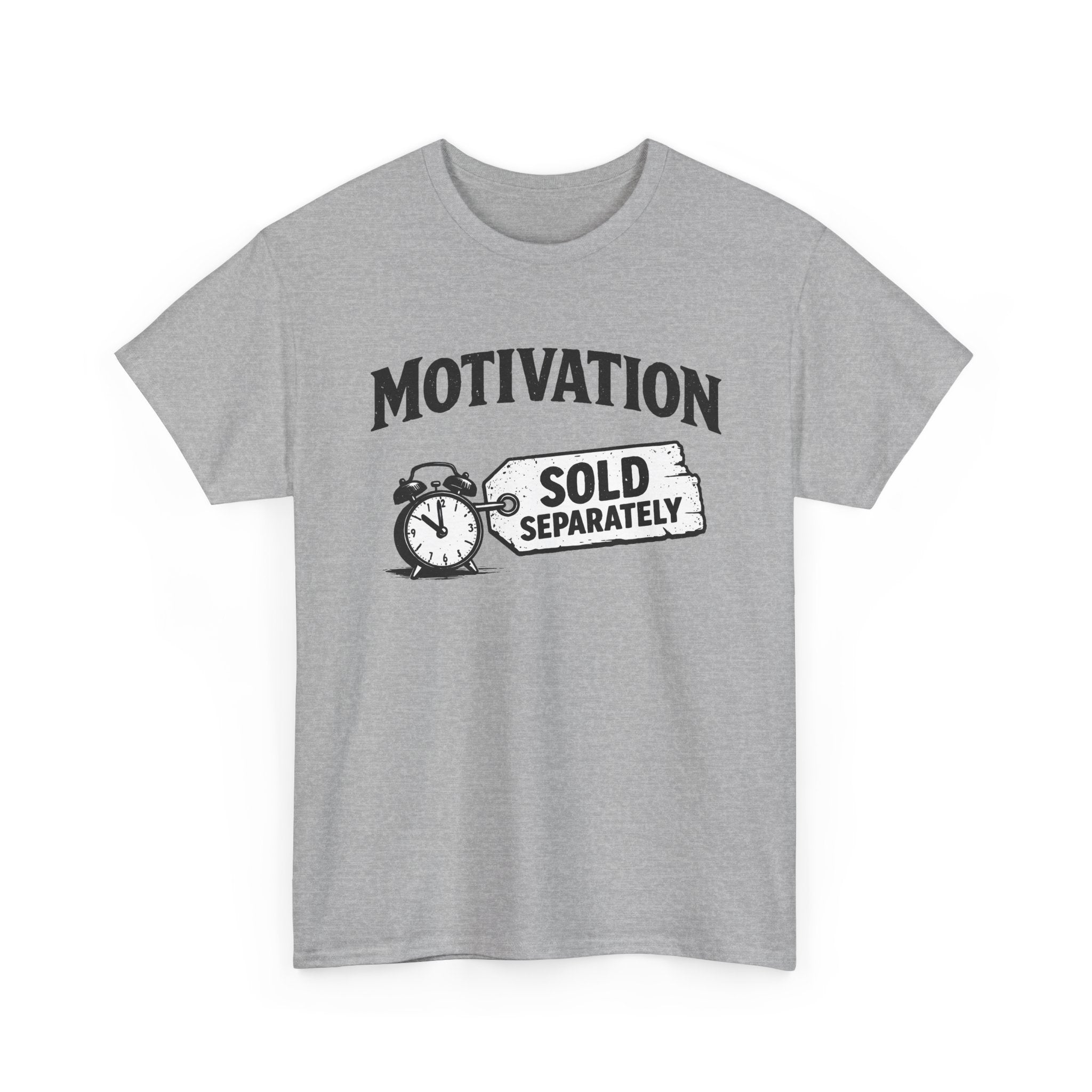 Motivation Sold Separately - Funny Vintage Graphic Tee