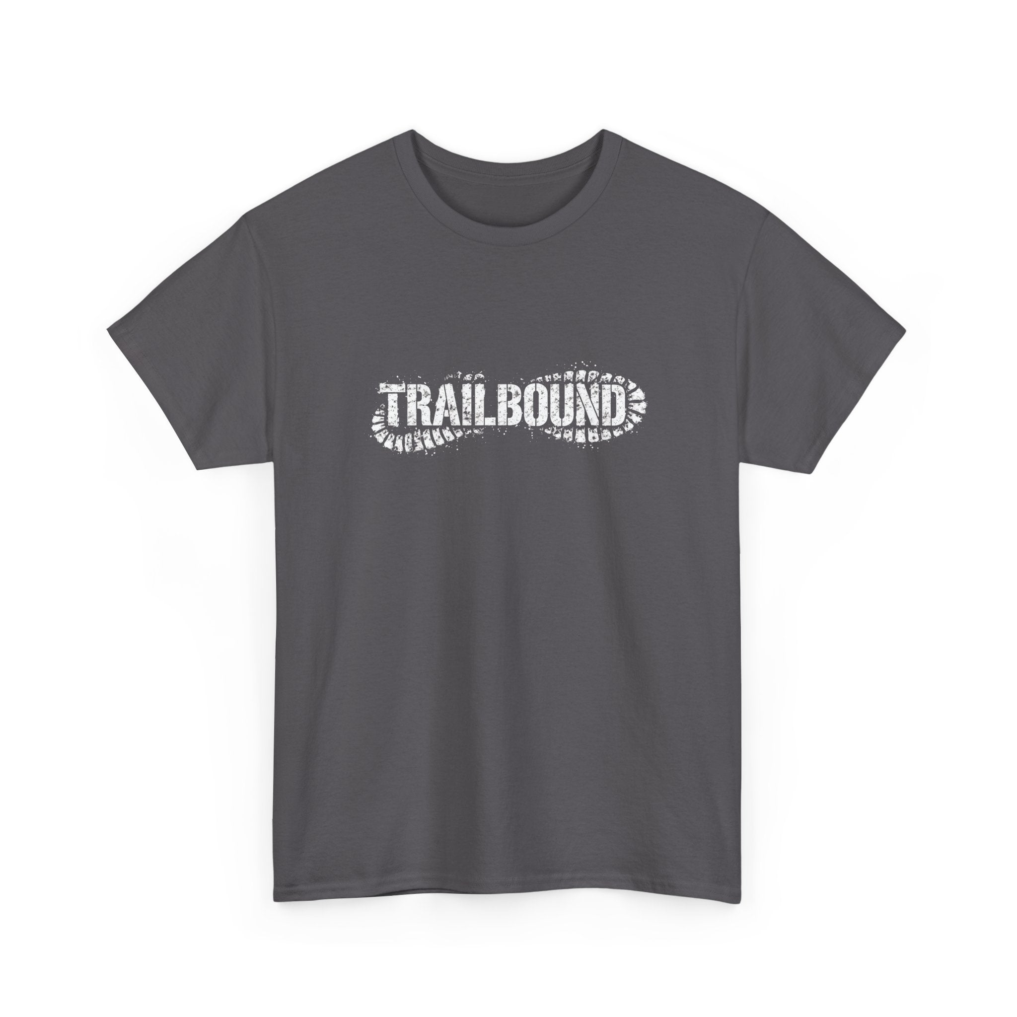 Trailbound T-Shirt — Outdoor Hiking Tee with Bootprint Logo