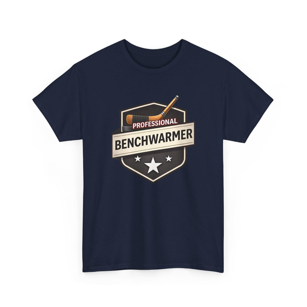 Professional Benchwarmer Hockey T‑Shirt – Funny Sports Gift Tee for Coaches & Fans