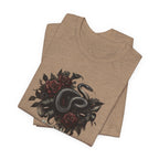 Snake Floral T-Shirt — Beauty in the Darkness Graphic Tee