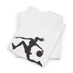 Basketball Player Silhouette T-Shirt — Dynamic Graphic Tee for Basketball Fans
