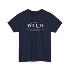 I'm Wild Minimalist Graphic Tee — 'I'm Wild' Text Design