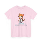 Kitten Soccer T‑Shirt - I Just Hope Both Teams Have Fun Funny Shirt For Soccer Fans