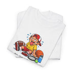 'It Looked Easier on TV' Funny Athletic Sports Fan Graphic T Shirt