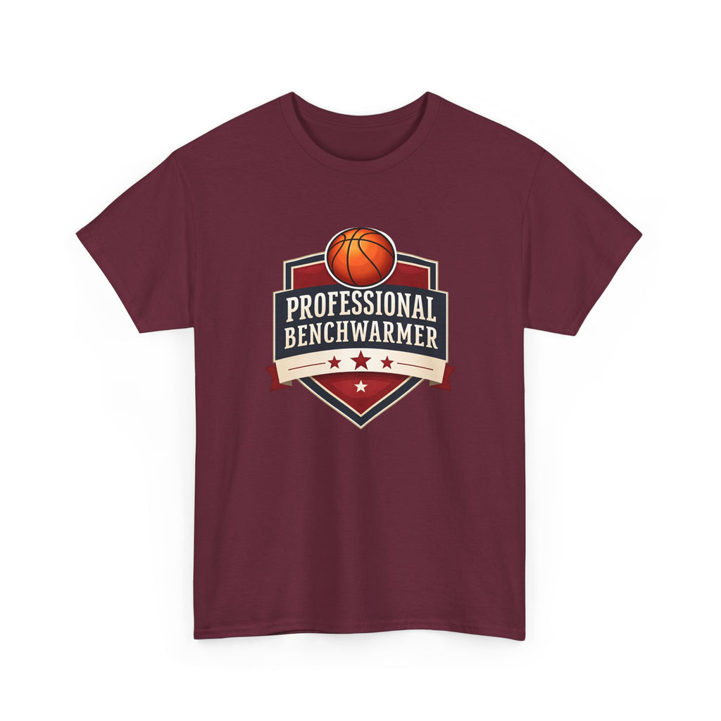 Professional Benchwarmer Basketball T-Shirt Funny Sports Graphic Tee