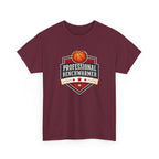 Professional Benchwarmer Basketball T-Shirt Funny Sports Graphic Tee