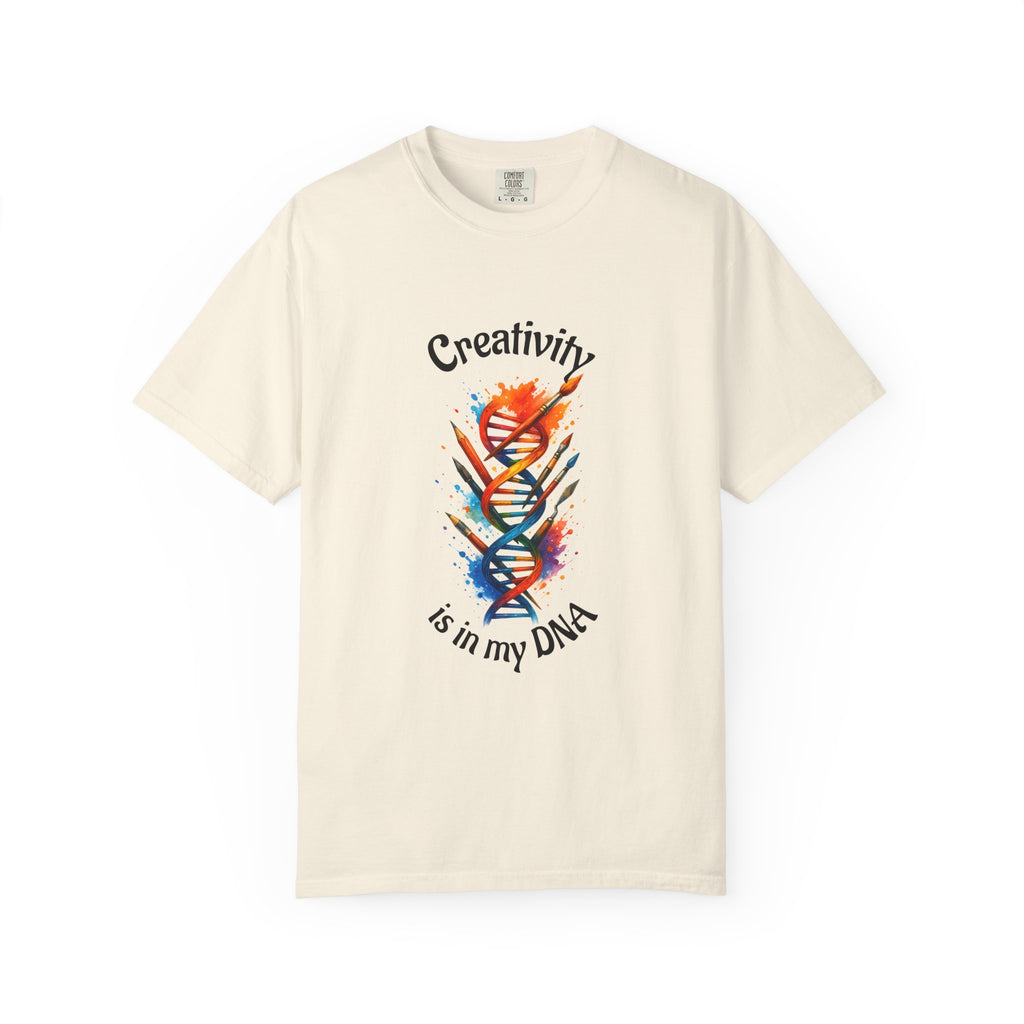 Creativity Is In My DNA T-Shirt — Artistic DNA Graphic Tee