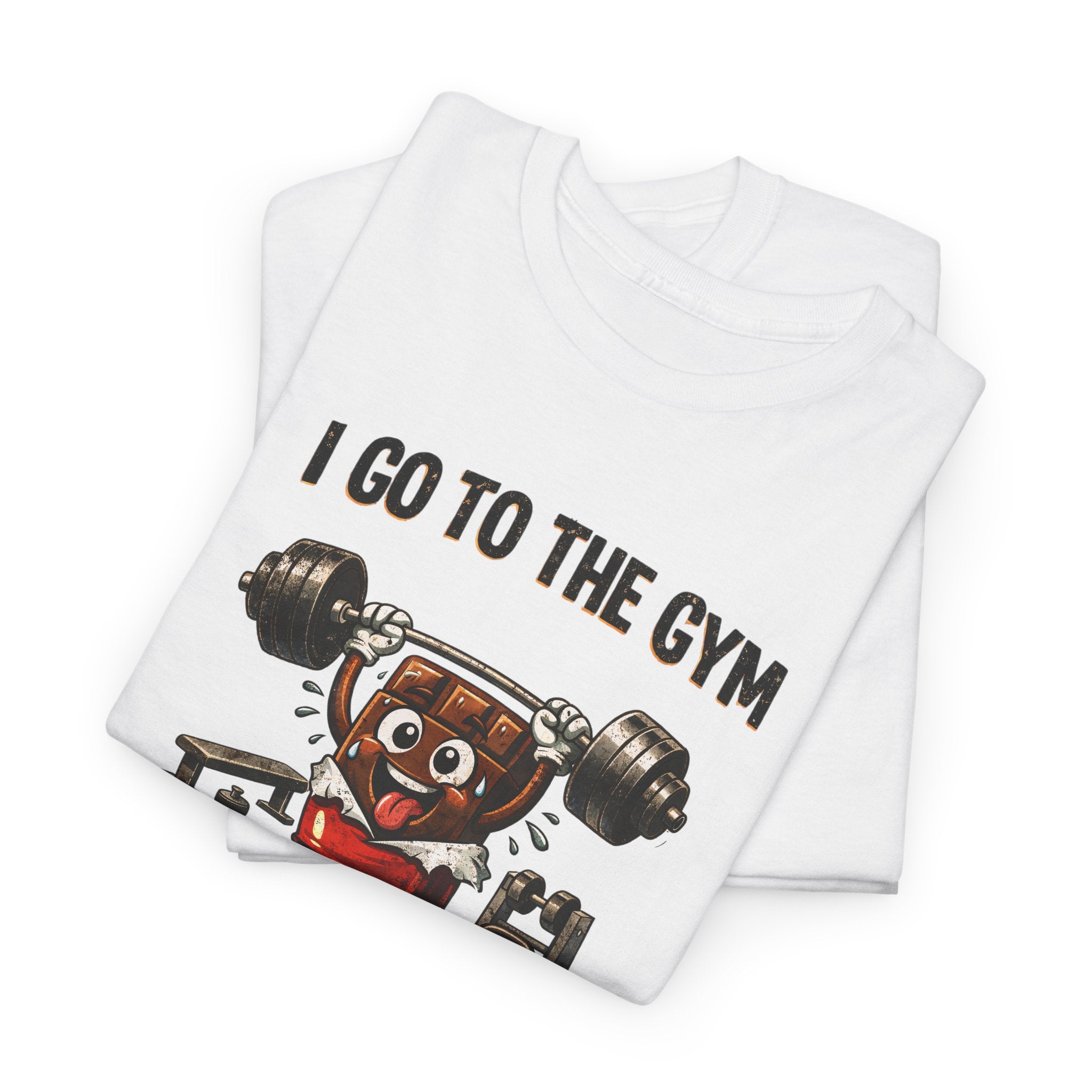 I Go to the Gym So I Can Snack More - Funny Fitness Gym Snack T‑Shirt