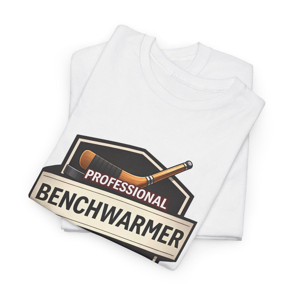 Professional Benchwarmer Hockey T‑Shirt – Funny Sports Gift Tee for Coaches & Fans