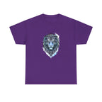 Tiger T-Shirt — Intricate Blue And White Tiger Graphic Tee