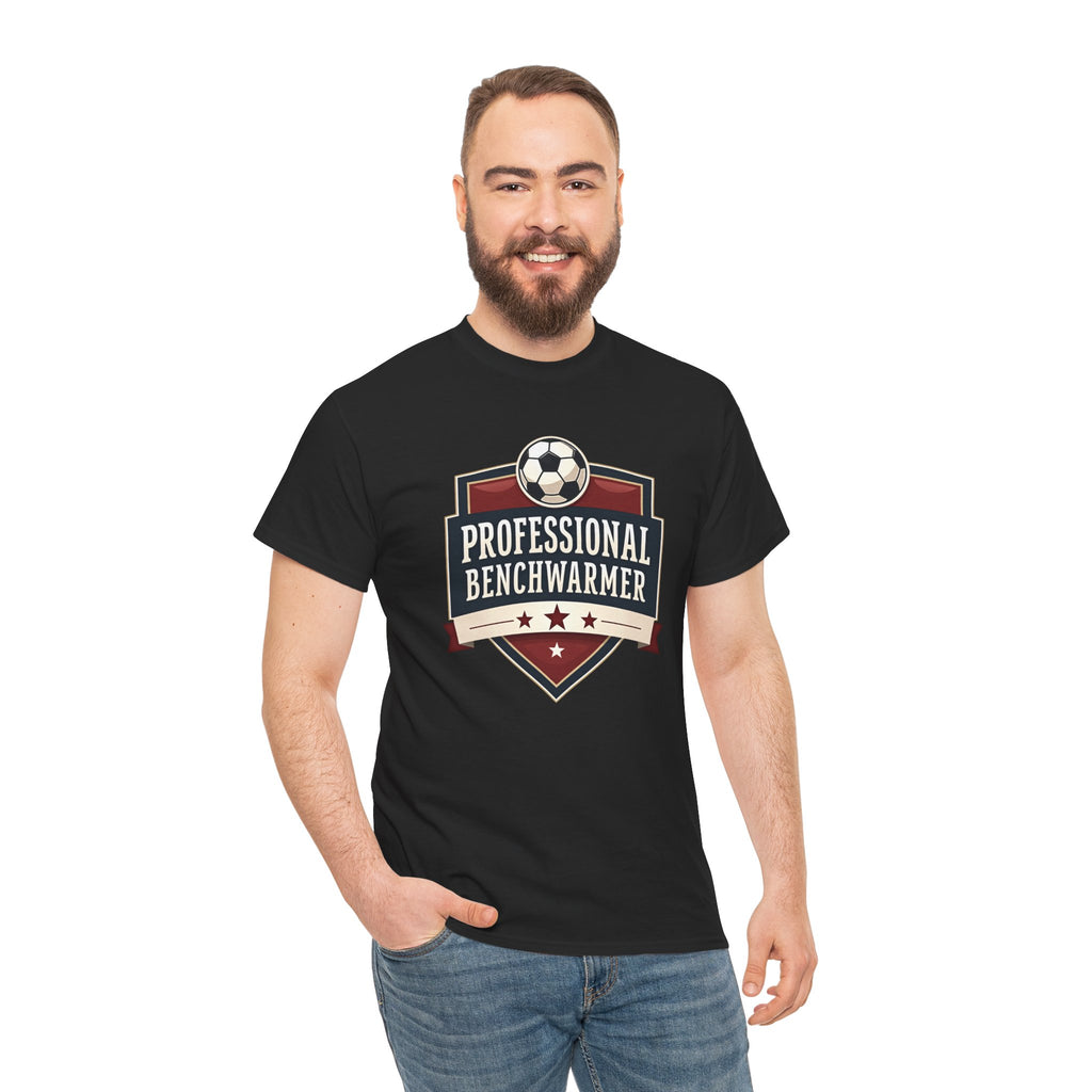 Professional Benchwarmer Soccer T-Shirt Funny Sports Tee