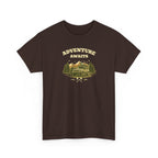 Adventure Awaits T‑Shirt — Vintage Camper Outdoor Graphic Tee