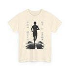Running Silhouette T‑Shirt – One Mile At A Time Graphic Tee