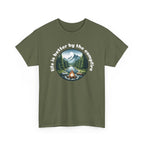 Campfire T-Shirt — "Life Is Better by the Campfire" Scenic Outdoor Tee