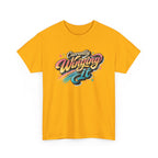 Currently Winging It Graphic Tee — Retro Script Casual Shirt