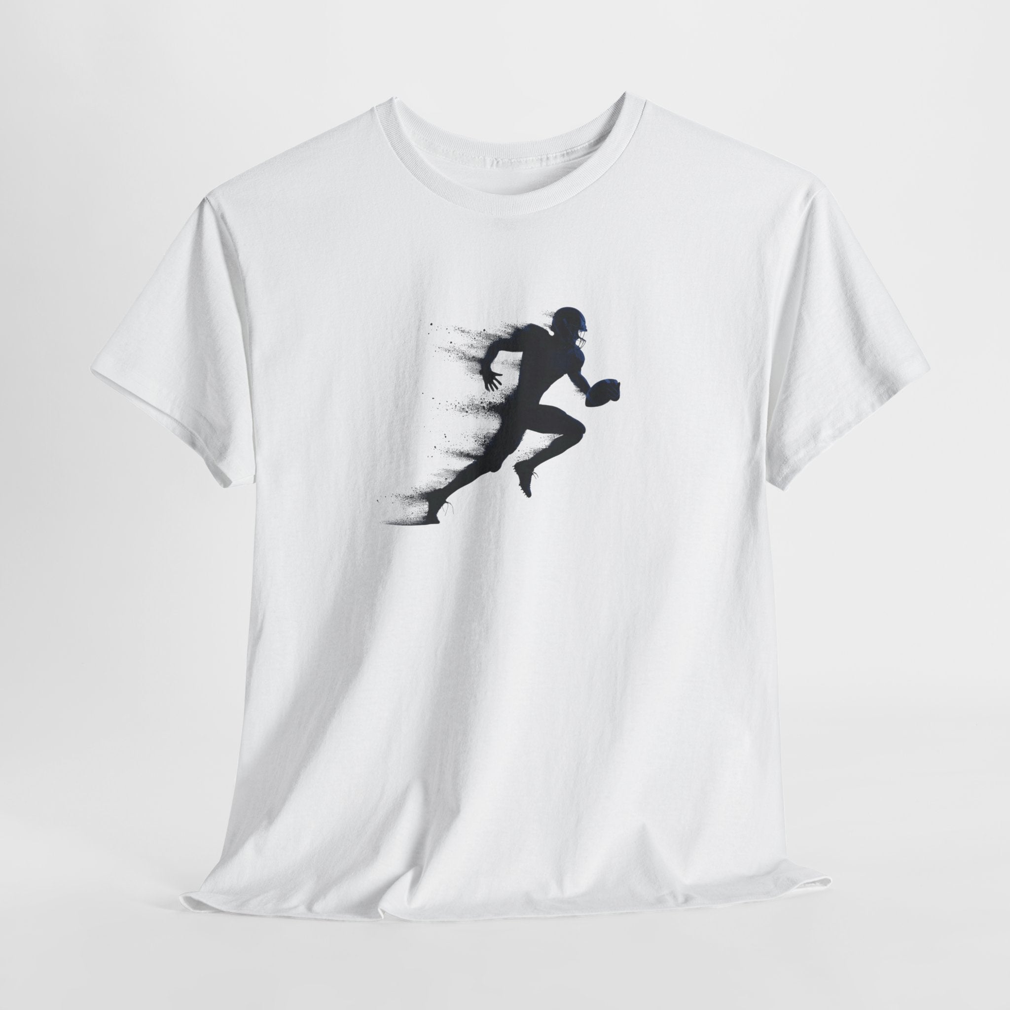 Football Silhouette T‑Shirt — American Football Athletic Graphic Tee