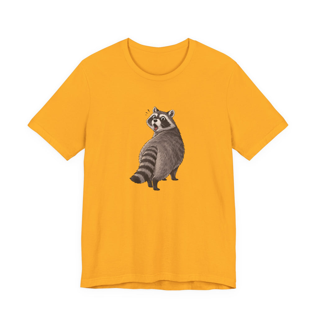 Raccoon Lookover T‑Shirt — Funny Woodland Animal Tee