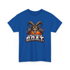 G.O.A.T. Graphic Tee — Fierce Goat Basketball Player Fan Shirt