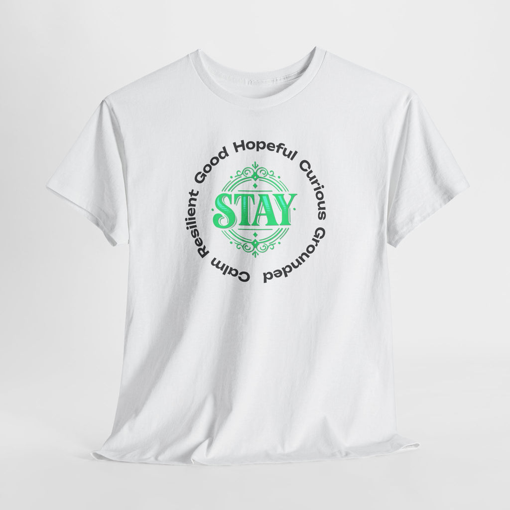 Stay Positivity Tee — "STAY" Positive Mindset Graphic T-Shirt