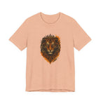 Tiger Flame Graphic T-Shirt — Tribal Tiger Head Design