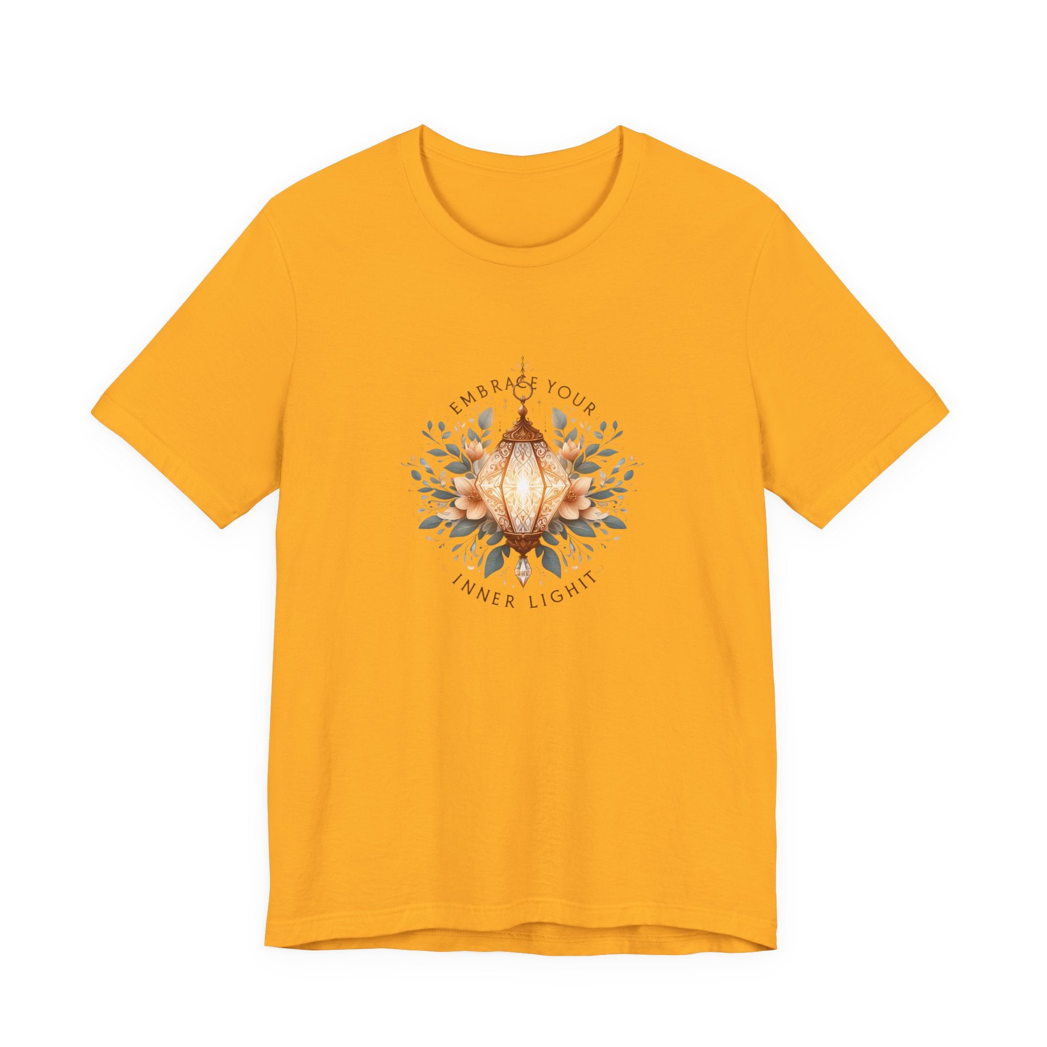 Lotus Lantern Tee — Embrace Your Inner Light Short Sleeve Shirt