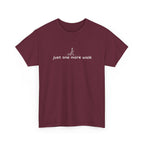 “just one more walk” Minimal Dog Walking Tee For Her