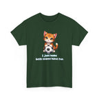 Kitten Soccer T‑Shirt - I Just Hope Both Teams Have Fun Funny Shirt For Soccer Fans