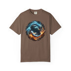 Yin Yang Koi Fish T-Shirt — Fire & Water Koi Circle Tee