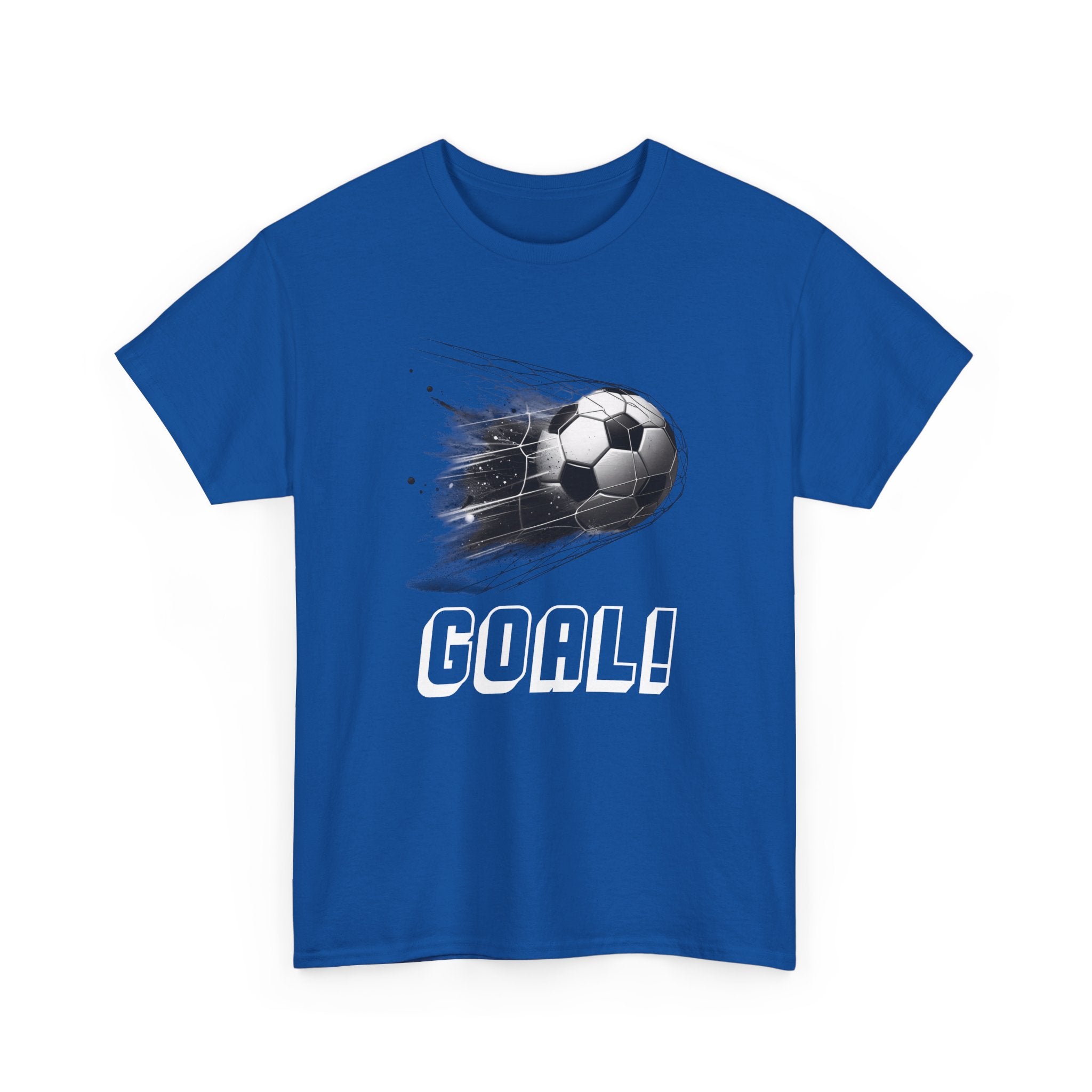 Football Soccer 'GOAL!' Graphic Tee - Fast Ball Design, Soccer Fan Shirt