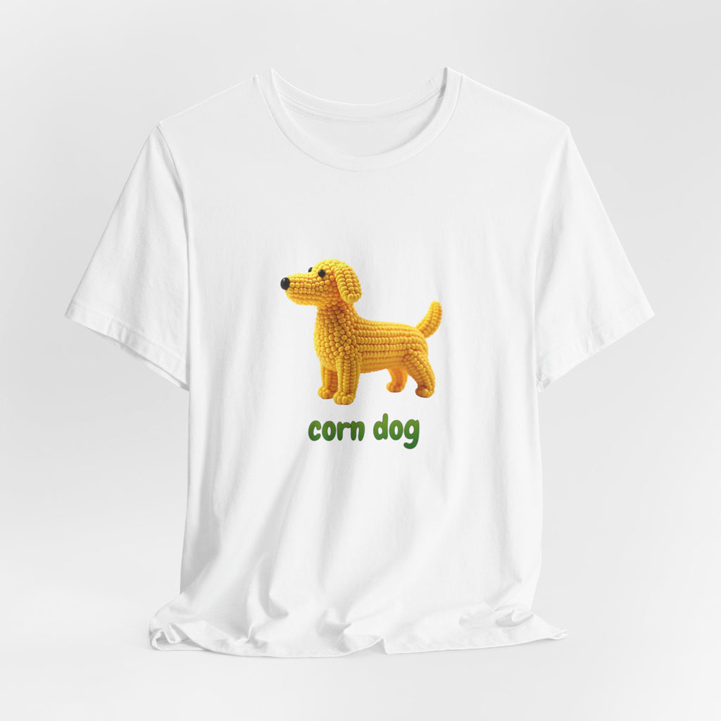 Corn Dog Dachshund T-Shirt — Cute Corn Dog Graphic Tee