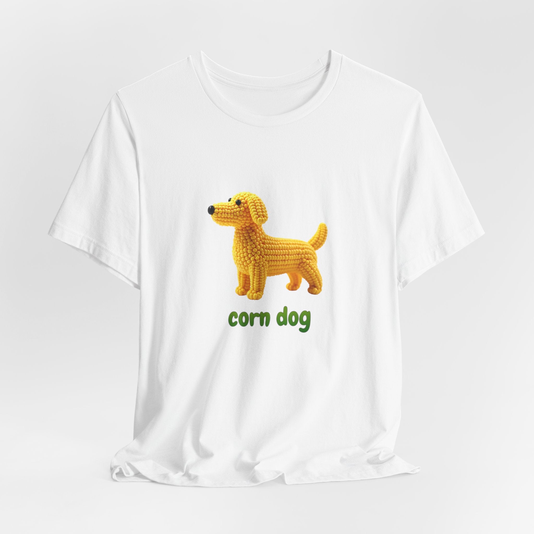 Corn Dog Dachshund T-Shirt — Cute Corn Dog Graphic Tee