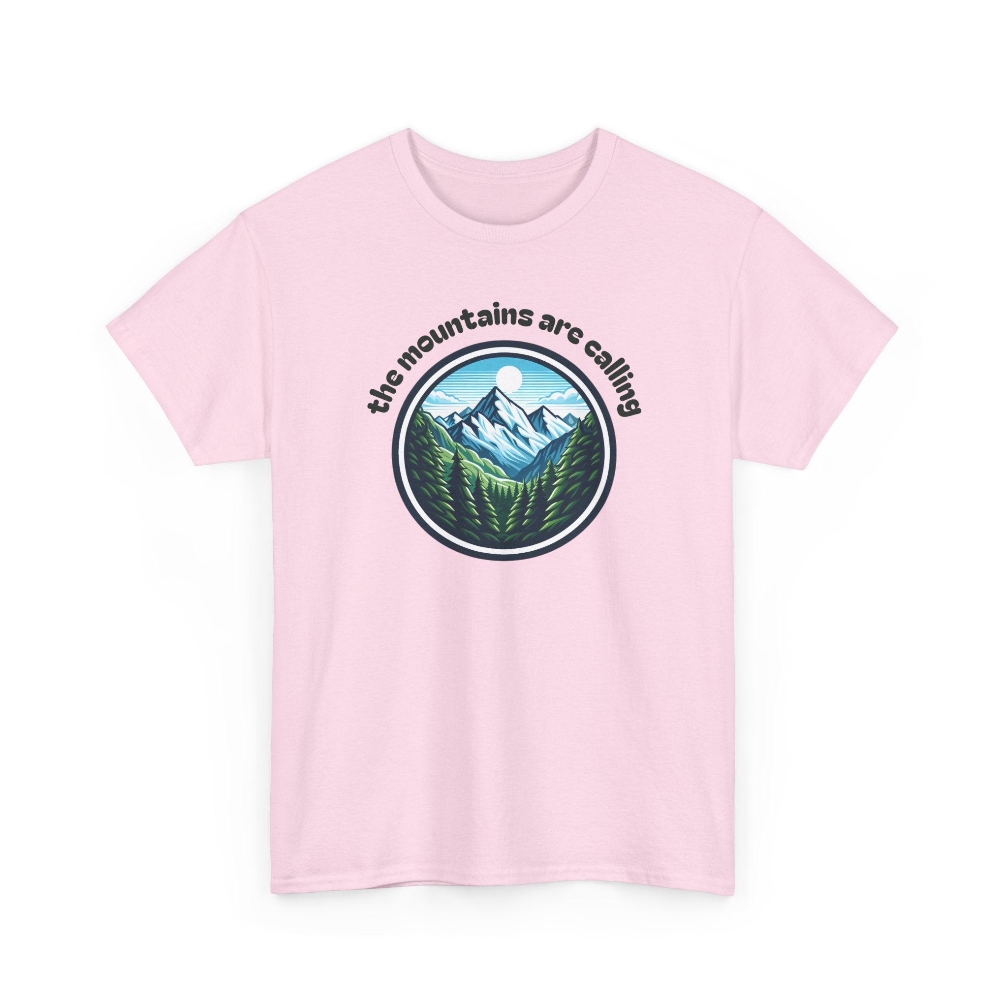 Mountains Are Calling T-Shirt — Scenic Hiking Graphic Tee