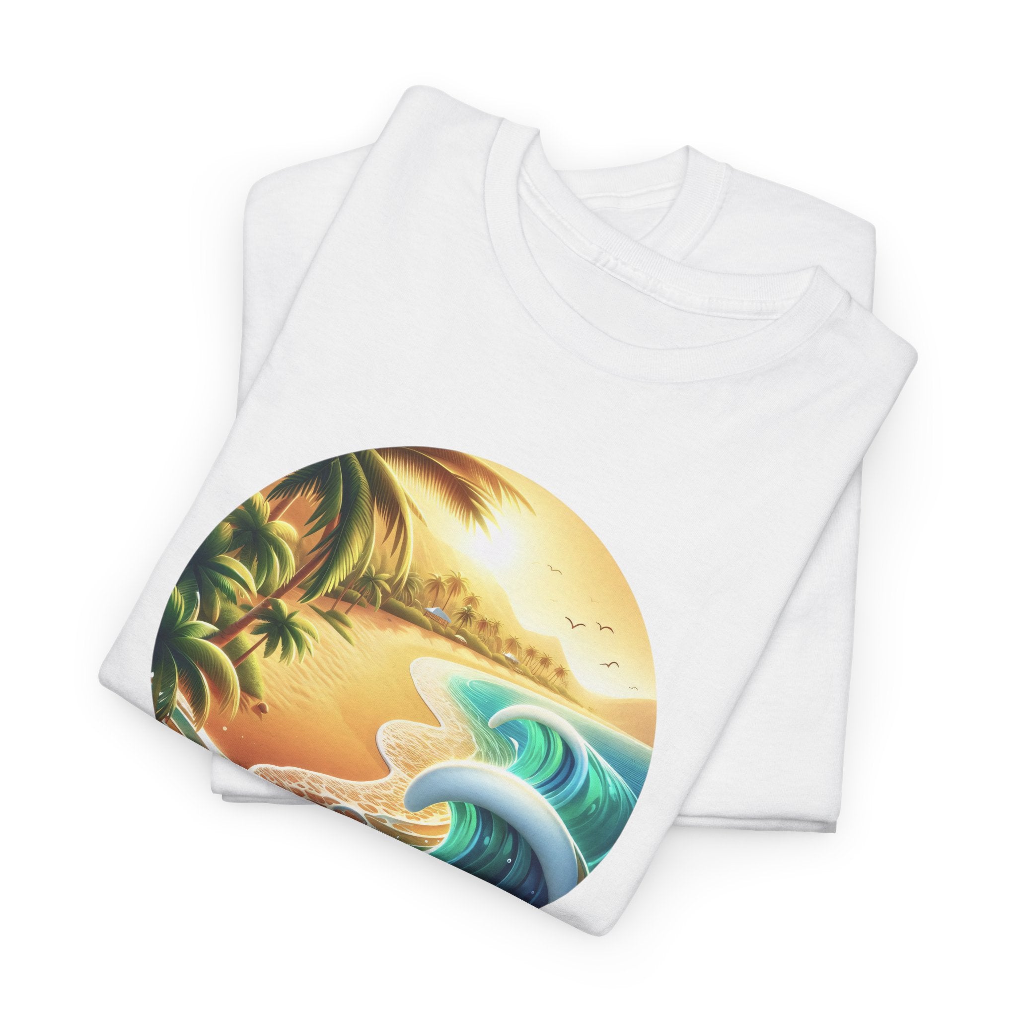 Beach Sunset T-Shirt — "Life Is Better at the Beach" Surf Graphic Tee
