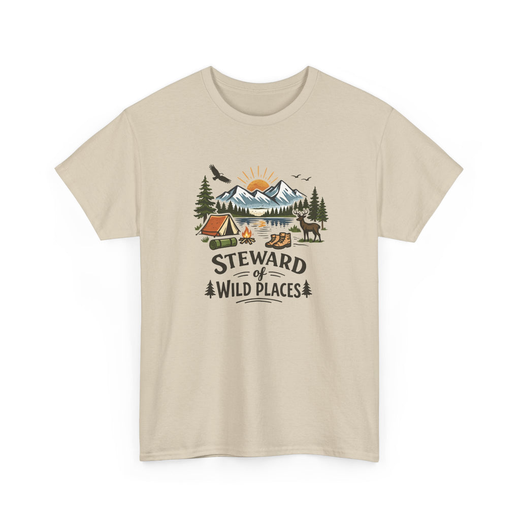 Steward of Wild Places Camping Graphic Tee
