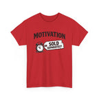 Motivation Sold Separately - Funny Vintage Graphic Tee